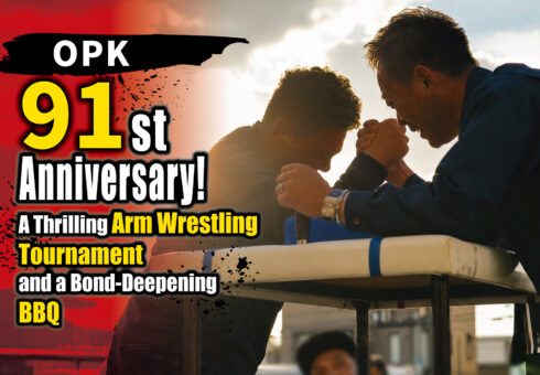 [Event Report] Okudaya Giken’s 91st Anniversary! A Thrilling Arm Wrestling Tournament and a Bond-Deepening BBQ